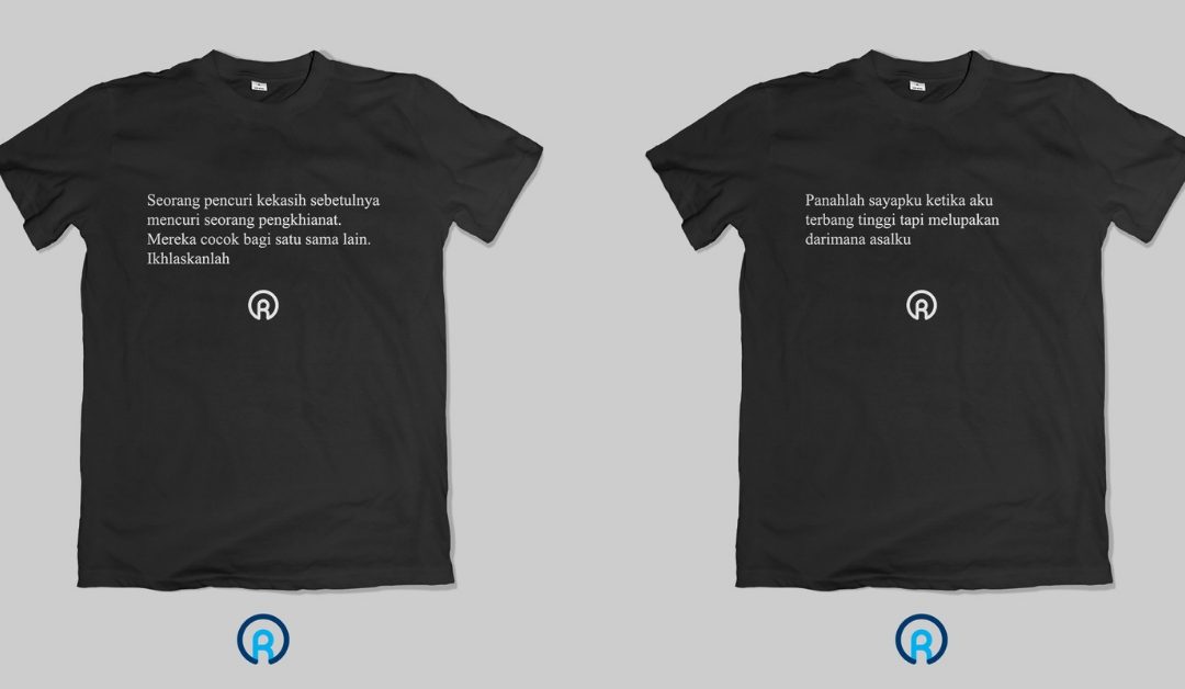 Obati Rasa Patah Hatimu dengan Merchandise T-shirt ROE