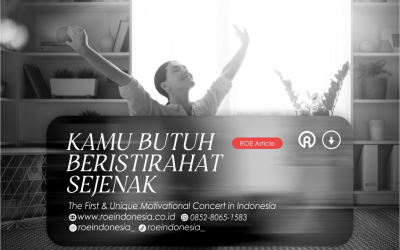 Istirahat adalah Kunci Produktivitas, Inilah Tanda Kamu Butuh Berhenti Sejenak