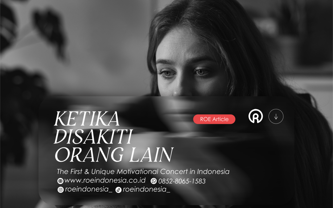 Tindakan yang Bisa Kamu Lakukan ketika Disakiti Orang Lain