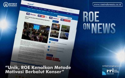 Unik, ROE Kenalkan Metode Motivasi Berbalut Konser